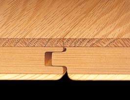 Tongue and Groove on Hardwood Boards